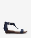 Reaction Kenneth Cole Great Gal Ankle Strap Sandal In Navy