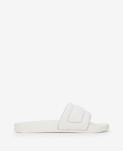 Reaction Kenneth Cole Screen Quilted Slide Sandal In Bone
