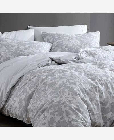 Kenneth Cole Merrion Grey Duvet Cover Set In Open Lt-pastel Grey