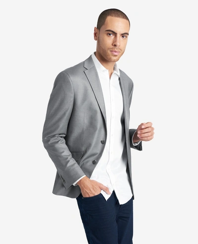 Kenneth Cole Ready Flex Suit Separate Jacket In Light Grey