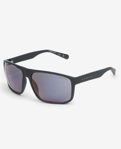 Kenneth Cole Rectangular Sunglasses In Black
