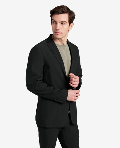 Kenneth Cole Washable Suit Separate Jacket In Black