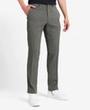 Kenneth Cole Slim-fit Tic Weave Dress Pant In Medium Grey