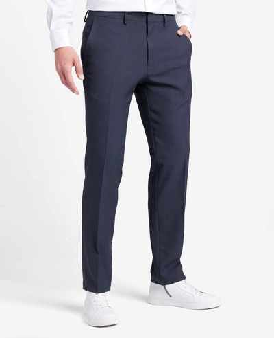 Kenneth Cole Stretch Modern-fit Dress Pant In Navy