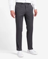 Kenneth Cole Urban Heather Slim-fit Dress Pant In Medium Grey