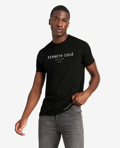 Kenneth Cole Site Exclusive! 1983 Logo T-shirt In Black