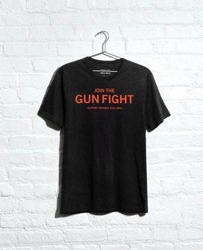 Kenneth Cole Site Exclusive! Join The Gun Fight T-shirt In Black