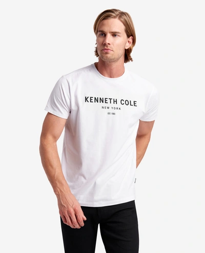 Kenneth Cole Site Exclusive! 1983 Logo T-shirt In White