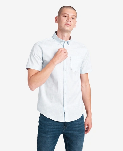 Kenneth Cole Mens Shirt In Light Blue