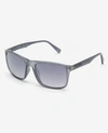 Kenneth Cole Rectangular Sunglasses In Blue