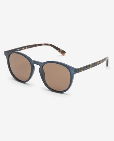 Kenneth Cole Round Sunglasses In Blue