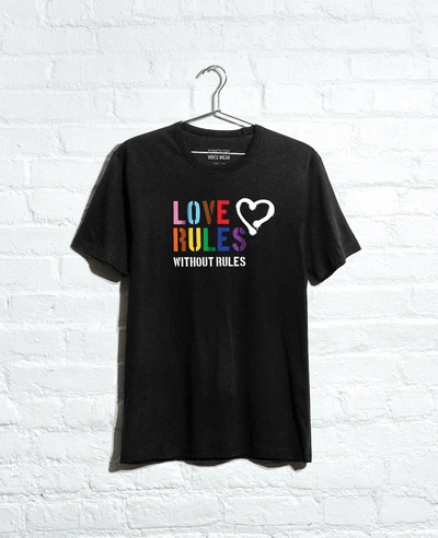 Kenneth Cole Site Exclusive! Love Rules T-shirt In Black