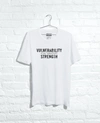 Kenneth Cole Site Exclusive! Vulnerability / Strength T-shirt In White