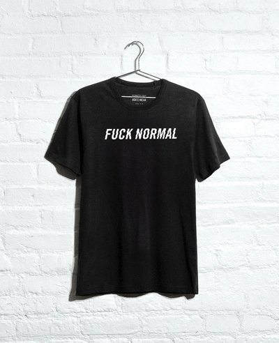 Kenneth Cole Site Exclusive! F Normal T-shirt In Black