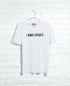 Kenneth Cole Site Exclusive! I Have Issues T-shirt In White
