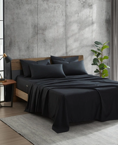 Kenneth Cole Solution Solid Black Sheet Set