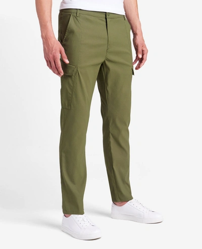 Kenneth Cole Slim Fit Cargo Pant In Green