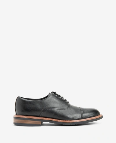 Reaction Kenneth Cole Klay Cap Toe Oxford Shoe With Flex In Black