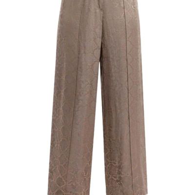 Simkhai Kyra Wide-leg Trousers In Brown