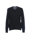 Cruciani Sweaters In Dark Blue