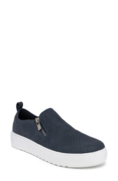 Nautica Platform Sneaker In Navy