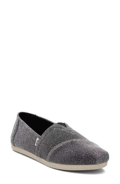 Toms Alpargata Slip-on In Dark Grey