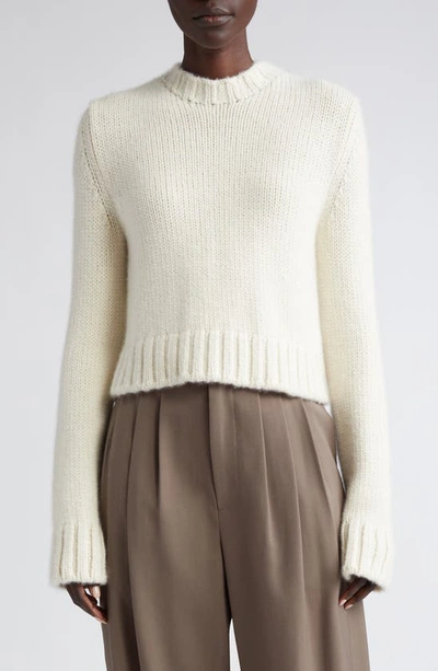 The Row Dasia Cashmere Turtleneck Sweater In Dove