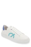 Loci Nine Sneaker In White/ Blue/ Turquoise