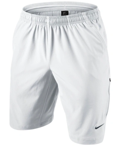Nike Men's Woven 11" Utility Shorts In White