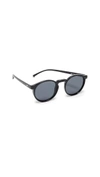 Le Specs Teen Spirit Deux Sunglasses In Black/black