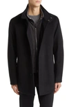 Hugo Boss Coxtan Coat In Black