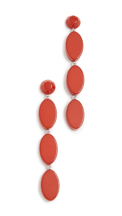 Rachel Comey Bond Earrings In Red