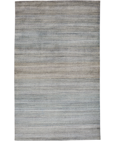 Simply Woven Milan R6488 2' X 3' Area Rug In Green,blue
