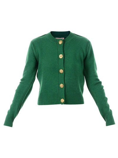 Burberry Cardigan In Green