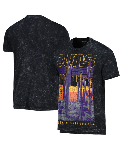 The Wild Collective Men's And Women's  Black, Purple Phoenix Suns Band T-shirt In Black,purple