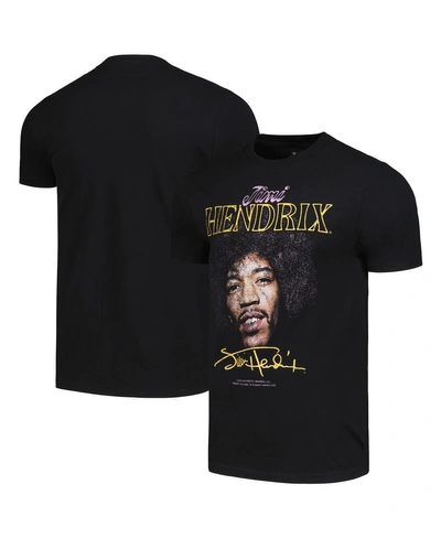 Ripple Junction Men's Black Jimi Hendrix Graphic T-shirt