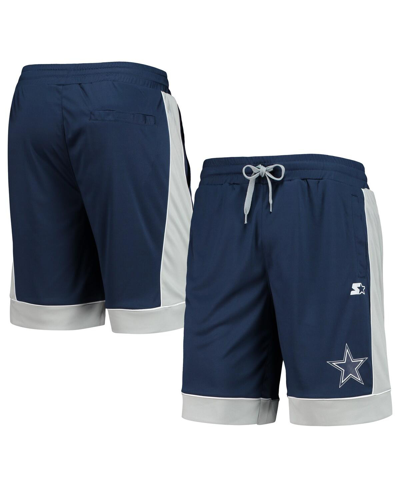 G-iii Sports By Carl Banks Men's  Royal, White Dallas Cowboys Fan Favorite Fashion Shorts In Royal,white