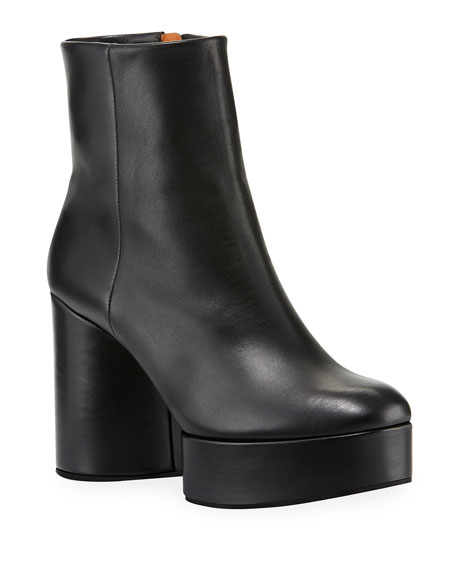 robert clergerie wedge boots