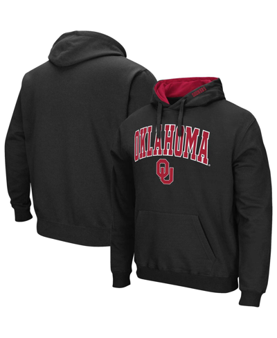Colosseum Men's  Oklahoma Sooners Arch & Team Logo 3.0 Pullover Hoodie In Black