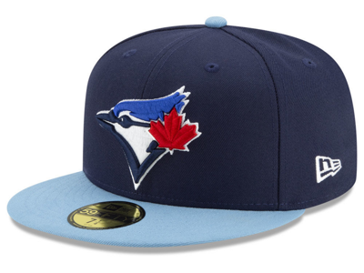 New Era Toronto Blue Jays Authentic Collection 59fifty-fitted Cap In Navy