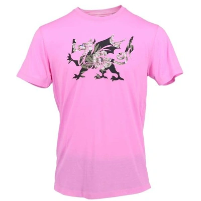 Lords Of Harlech Rob Dragon Tee In Pink In Pink/purple