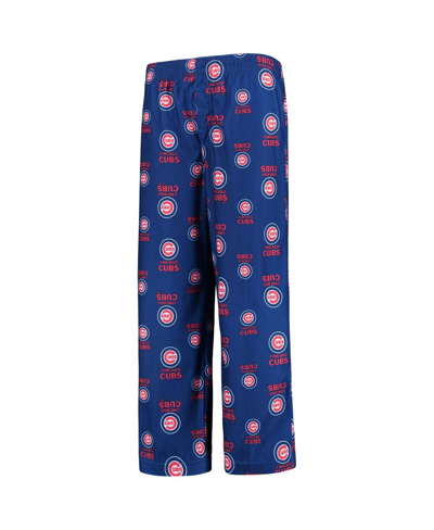 Outerstuff Kids' Big Boys  Royal Chicago Cubs Team Color Printed Logo Pants