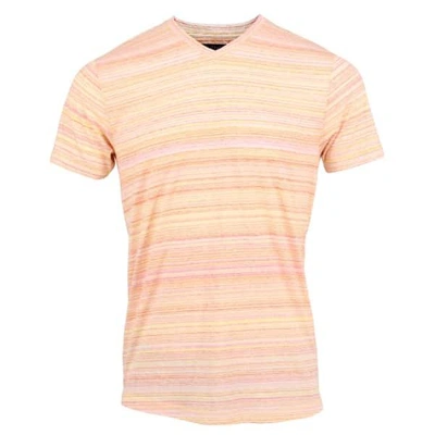 Lords Of Harlech Maze Tee In Streaky Gold Spacedye