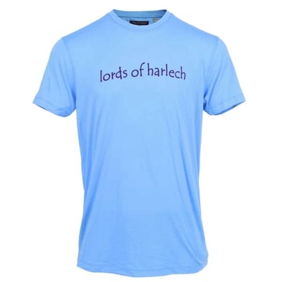 Lords Of Harlech Rob Logo Tee In Electric
