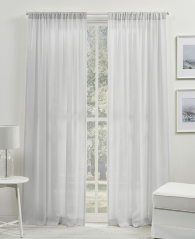Lauren Ralph Lauren Coralina Sheer Rod Pocket Curtain Panel, 50" X 96" In White