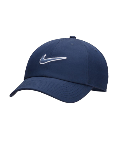 Nike Men's  Navy Swoosh Lifestyle Club Adjustable Performance Hat