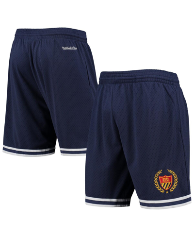 Mitchell & Ness Men's  Navy Bel-air Academy Road Shorts