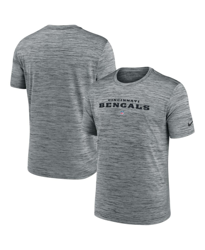 Nike Men's  Gray Cincinnati Bengals Velocity Performance T-shirt