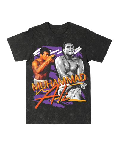 Philcos Men's Muhammad Ali Retro Collage In Black