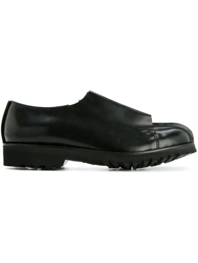 Grenson X Craig Green Leather Derby Shoes In Black